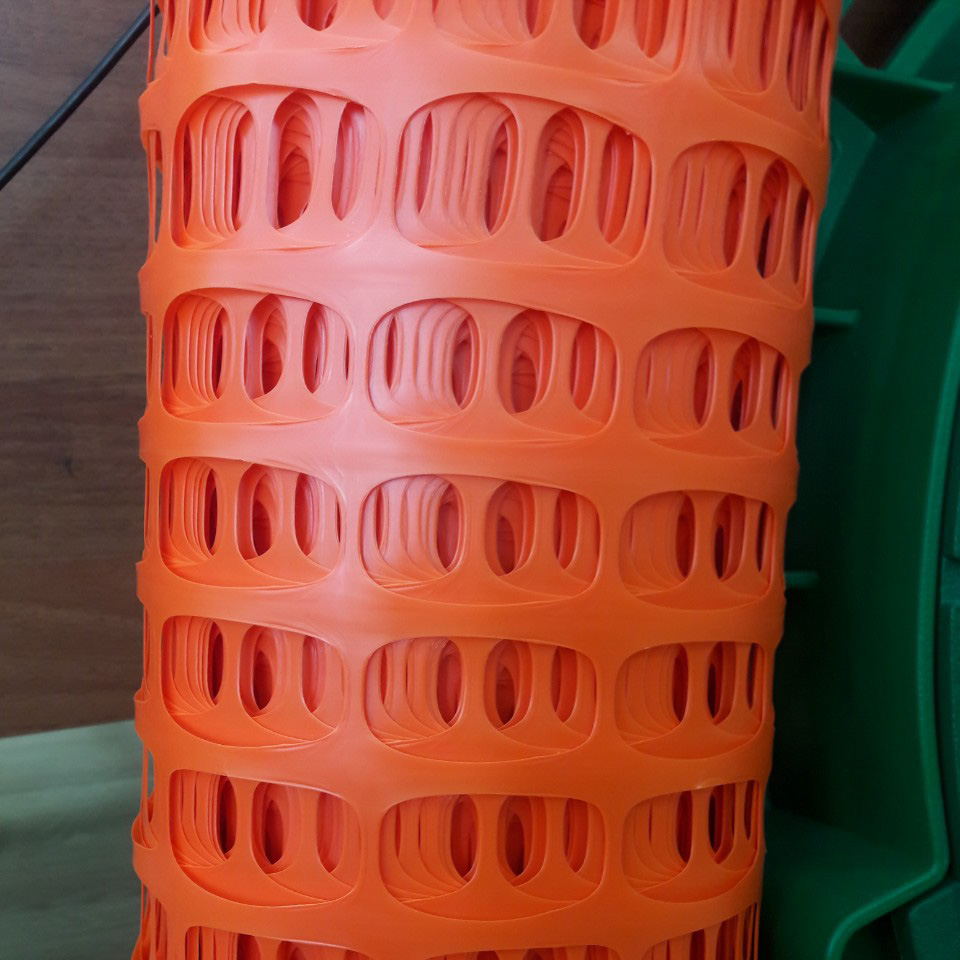 Аварийная оградительная сетка 1м*50м 100 г/м2 оранжевый